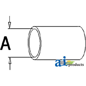 UW4515   Lower Hose---Replaces 166290A